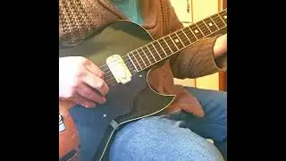 Custom Mod'd Kay 571 sound test through vintage Rickenbacker solid state amp.