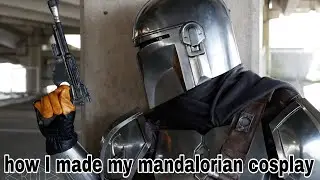 how to make a mandalorian armor cosplay costume star wars din djarin and grogu diy
