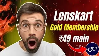 👉 Lenskart Gold Membership ₹49 Mein Kaise Le | ₹800 Membership Offer Explained 2025