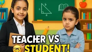 👩&zwj;🏫 Shreya Teacher 👧 | Funny Teacher Student Roleplay 🎭 | Shine with Shreya & Shreyanshi