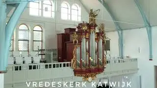 Organist Rob van Efferink speelt Bach Concerto II BWV 593 ( 3 delen) Bätz orgel Vredeskerk Katwijk