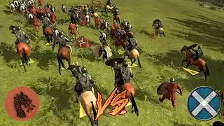 Alban Axemen Circenn vs Normaunds  coastal battel Total War Saga