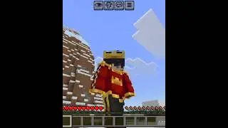 Minecraft but we can't break anything 😭😞 #minecraft #challenge