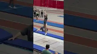 Trampoline event 1st place!