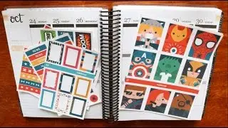 Plan With Me || 24 - 30 October 2016 - Oddloop (Marvel)