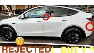 Tesla Model Y Touchless Delivery Rejected