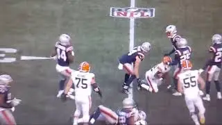 Dillon Gabriel drive in the 4th Qt the wheels falling apart vs Patriots#nfl 