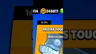 Best Gold skin offer in shop 💀🥵 #shorts #brawlstars