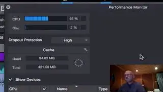 How to recover cpu power in Studio One