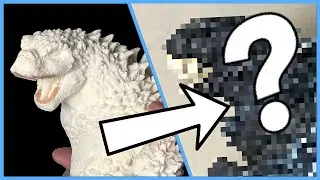 Customizing a Godzilla Resin Kit (with Worbla and Acrylic Paint)