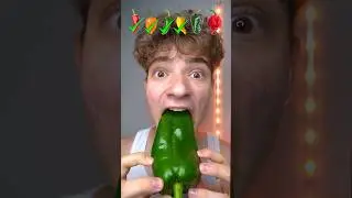 Extreme Pepper Crunch ASMR 🌶🥵