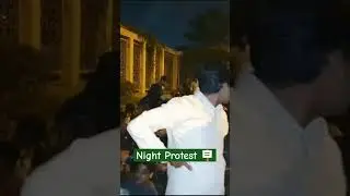 Night Protest in Jamia #jamia #protest #peace #freedom #listen #students #problem