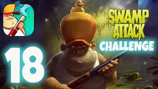 Swamp Attack - Gameplay Walkthrough Episode #18 - Challenge Levels 47-51 (iOS, Android)