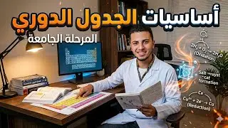 الجدول الدوري الحديث وتدرج خواص العناصر  كيمياء عامة وغير عضوية