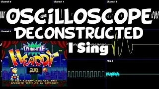 Dynamite Headdy - I Sing - Oscilloscope Deconstruction