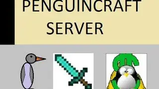 Penguincraft server sword fight! Penguin vs louis (super outmatched!)