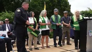 TRI-CITY CERT Presentation to GPD Chief Mike Saffell...