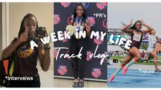 Week in my life: Track vlog | Races + Vlog | Parker Coes
