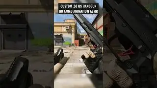 CUSTOM .50 GS - NO AMMO ANIMATION - Call of Duty Modern Warfare 2 - ASMR