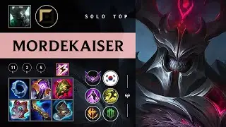 Mordekaiser Top vs Malphite - KR Master Patch 26.01