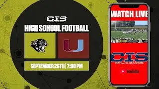 Mendon Unity Payson vs. Camp Point Central - High School Football