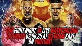 FWF:🚨  LIVE WATCH ALONG?! ONE Fight Night 34 🔥 Eersel vs Jarvis |  Rungrawee vs Assouik