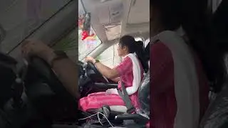 My first mini vlog |first time solo drive a car #shorts #minivlog #youtubepartner #ursmeenaa #vlog