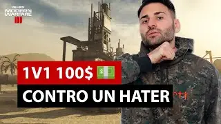 100$ 1V1 CONTRO UN HATER!