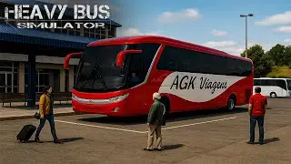 HEAVY BUS DRIVING SIMULATOR em 2025 &mdash; O jogo foi esquecido! (bugs e nostalgia)