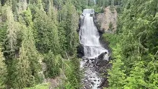 Alexander ￼Falls Recreation site in Callaghan ￼Valley￼ British Columbia Canada 2023￼ ￼