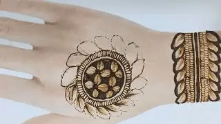 Easy Mandala Mehndi Designs For Back Hand Part4||MK mehndi designs||Moni|Kazol|