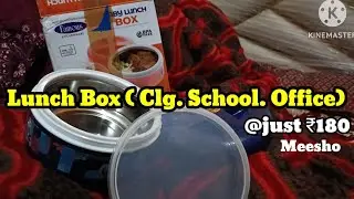 Famous Kitchenware Lunch Box for Office College and School | Lunch  Tiffin box under ₹500 #review