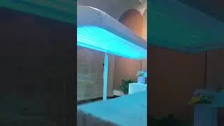 Blue light: 10 mins = no more pale days ⏰ #tanning #lovelife #tanningbed #tanningproducts