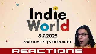 FAZ REACTS - Nintendo Indie World August 2025