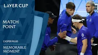 Match Point | Casper Ruud Wins Match 1 | Laver Cup 2025