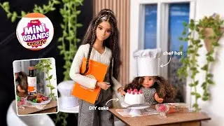 ZURU Mini Brands Create surprise + DIY cake and Chef hat!