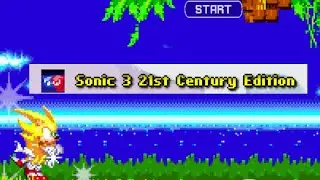 New Sprites! Sonic 3 21st Century Edition