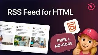 Как добавить RSS-ленту на HTML-сайт [БЕСПЛАТНО]