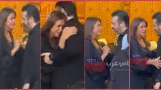 إنهيار ياسمين عبدالعزيز في أحضان كريم عبد العزيز أثناء عزاء المنتجين التلاته وحزنها الشديد عليهم 😢