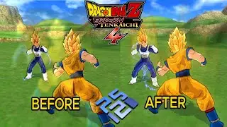BEST SETTINGS PCSX2 1.7 DRAGON BALL Z BUDOKAI TENKAICHI 3 NO OUTLINE & SHADOWS