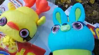 Toy Story Tuesday! Ducky + Bunny Poseable Big Figs!
