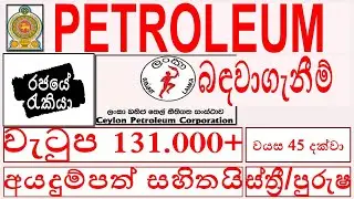 💼 Petroleum Job Application | New Job Vacancies Details | #Jobguidesrilanka