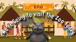 ZOO SONG 🎶 kids, school, African animals, lyrics, real animals, EYFS/KS1, early years, preschool