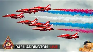 LIVE RED ARROWS TRAINING & WORK UP 2026 SEASON &bull; RAF WADDINGTON 09.02.26 #redarrows
