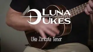 Luna Ukulele Ziricote Tenor