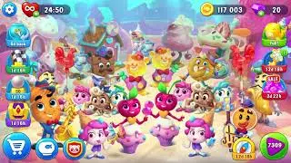 Fishdom 7309 Super Hard Level - 13 moves - NO BooSTERS