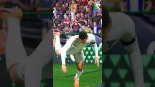 Tevez Sets Up Henry, Van Dijk Narrowly Avoids Injury: EAFC24  #shorts