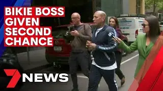 Bikie boss Toby Mitchell given a second chance after attacking a homeless man | 7NEWS