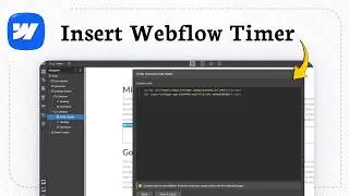 How to Add a Countdown Timer in Webflow (Live Event Ready)
