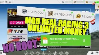 TUTORIAL INSTALL MOD APK REAL RACING 3 NO ROOT DAN NO RIBET